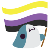 :BlahajWavingNonBinaryFlag: